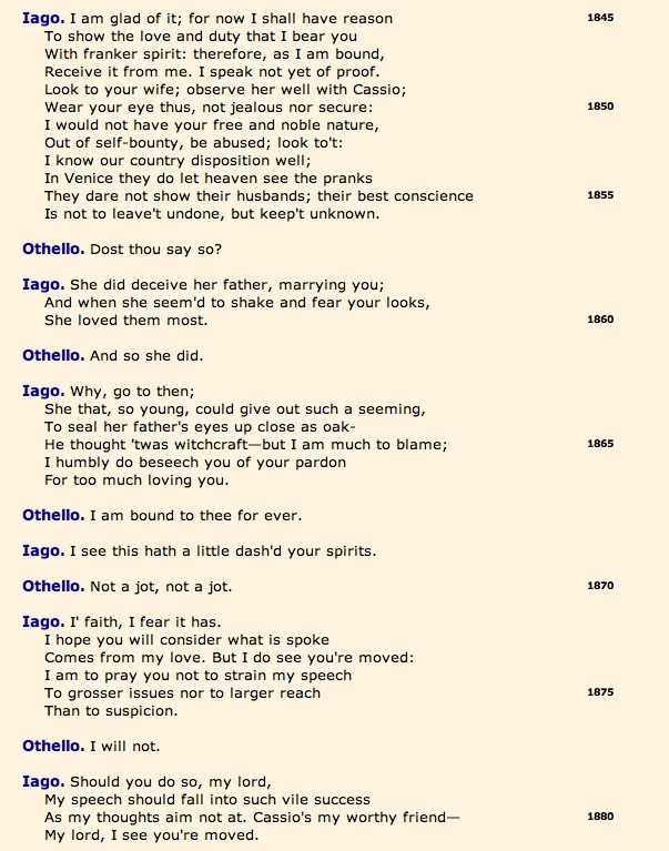 OSSTragedy1Oth3-1 Open Source Shakespeare, Othello 3.1