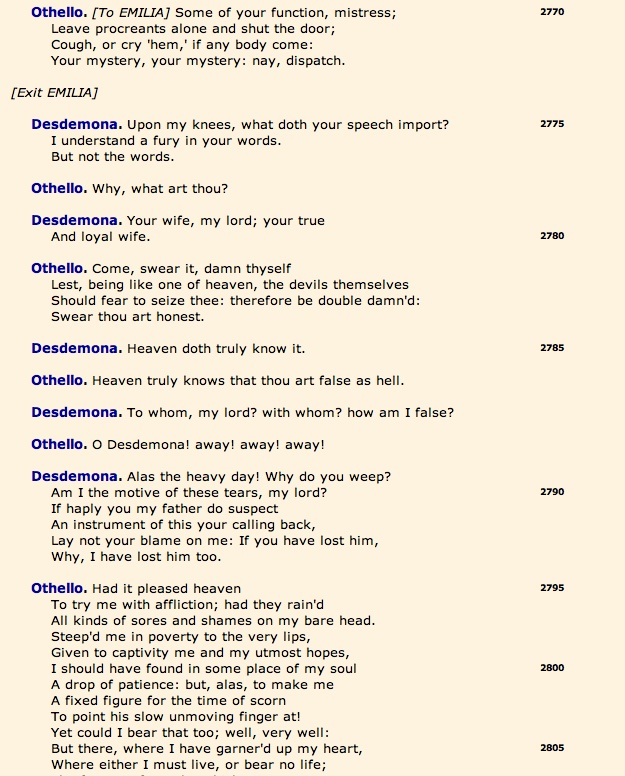 OSSTragedy2Oth4-2 Open Source Shakespeare Othello 4.2