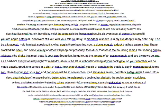 The second-most exemplary passage